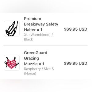 GreenGuard Grazing Muzzle in Raspberry